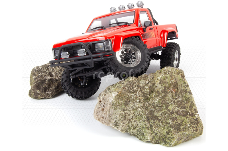 RC auto Venture18 Flux 1985 Toyota Hilux SR5, červená