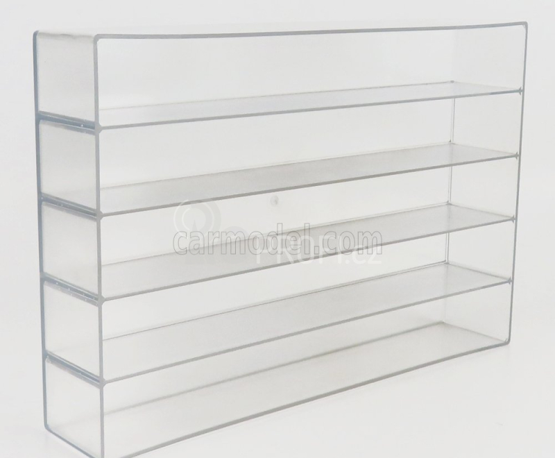 Vetrina display box Accessories Espositore Aperto - For Auto 1/43 1/64 - Cars Not Included - Lungh.lenght Cm 36.8 X Largh.width Cm 6.7 X Alt.height Cm 24.3 (altezza Utile Tra I Ripiani Cm 4.5 Inner Height Among Shelves) 1:43 /