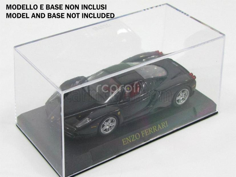 Vetrina display box Vetrina display box Box For Edicola ( Base Not Included ) Lungh.cm 13.3 X Largh.cm 6.8 X Alt.cm 6.2 (altezza Interna Cm 6.1) For Base Type Ferrari Collection - Alfa Collection - Nuestros Coches De Policia And Other 1:43 Plastový Displej