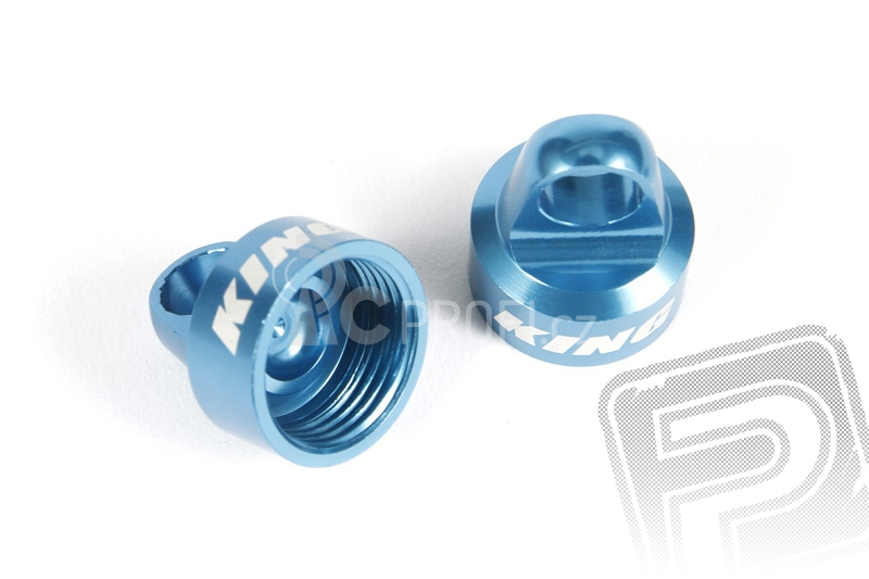 Víčko tlumiče sada12mm modré