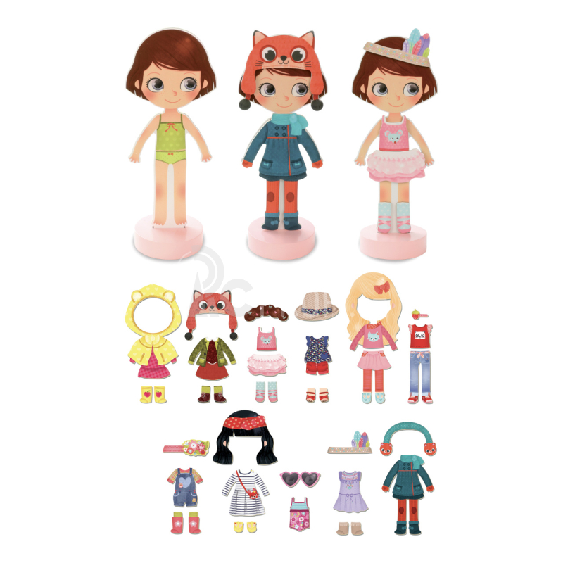 Vilac Magnetické oblékací puzzle Chloe