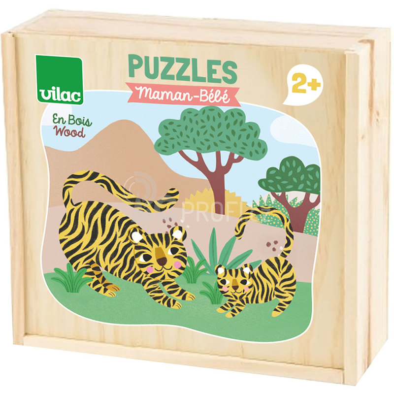 Vilac Puzzle mláďátka a maminky