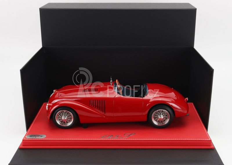 Vip-scale-models Ferrari 125s 1947 - With Openable Front Bonnet 1:12 Red
