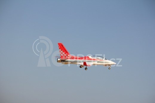 RC letadlo Viper Jet 1450mm EPP ARF set, červená
