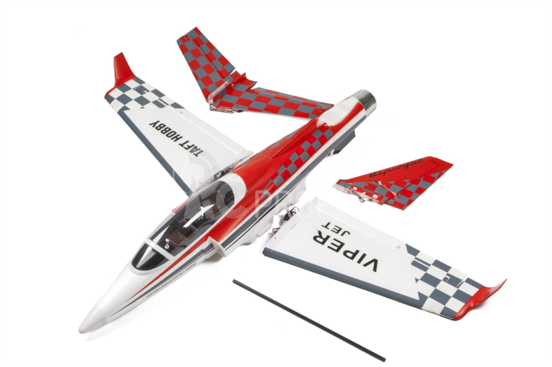 RC letadlo Viper Jet 1450mm EPP ARF set, červená