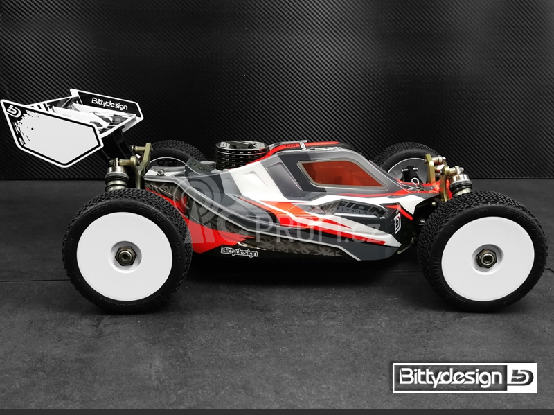 Vision čirá karoserie - Kyosho MP10 předříznutá