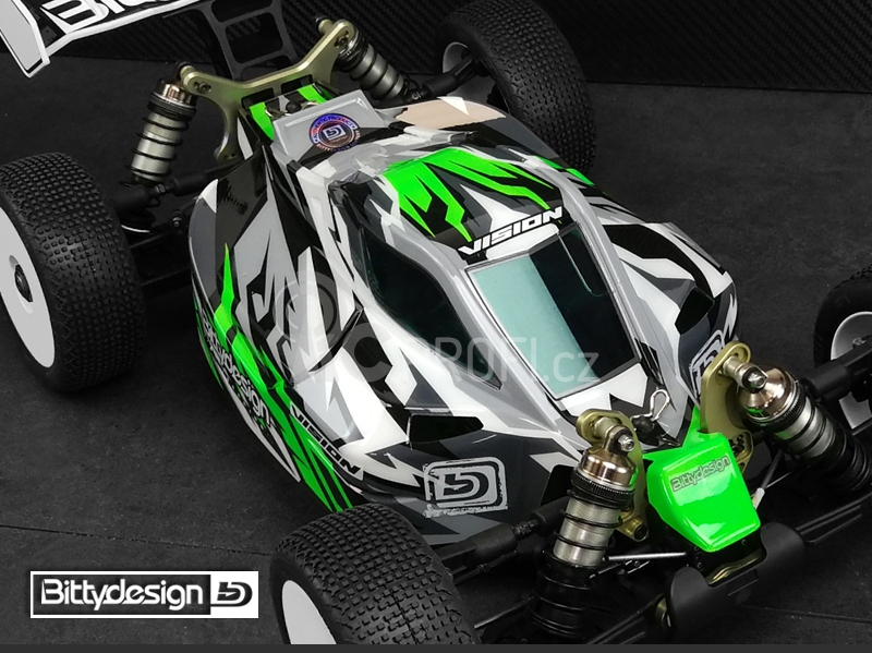 Vision čirá karoserie - Kyosho MP10E předříznutá