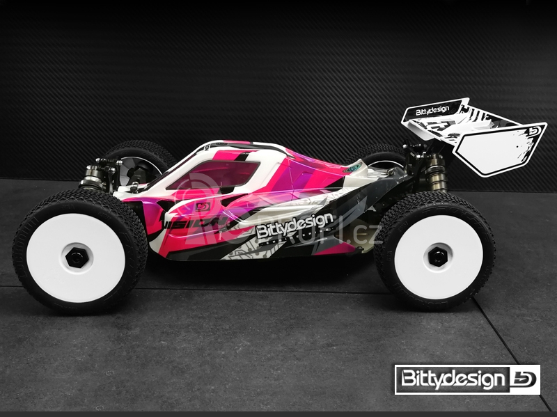 Vision čirá karoserie - XRAY XB8E 2020 předříznutá