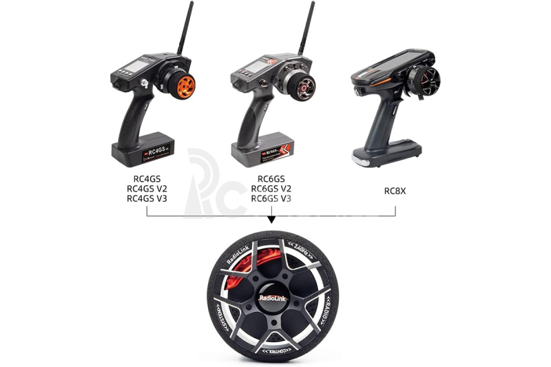 Volant pro Radiolink RC8X, RC4GS V3, RC6GS V3