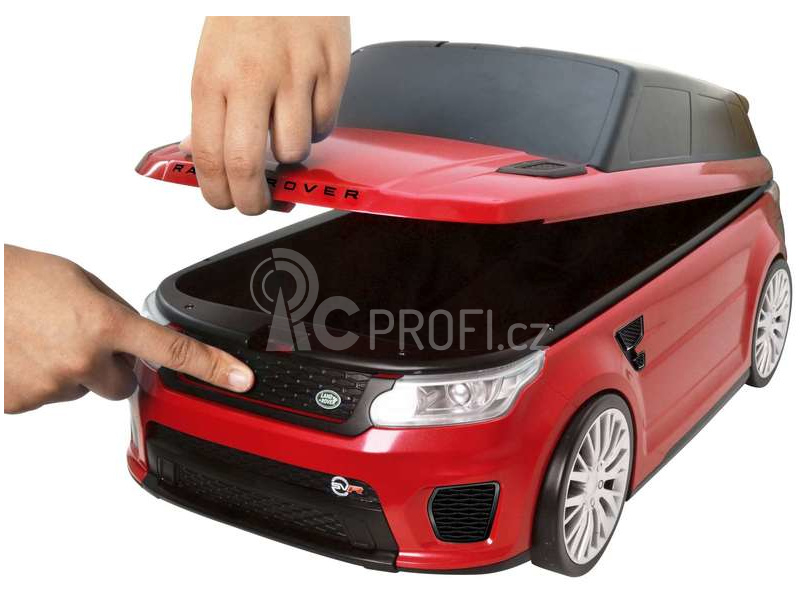 Volare - Dětské odrážedlo / kufr Range Rover Sport SVR červené