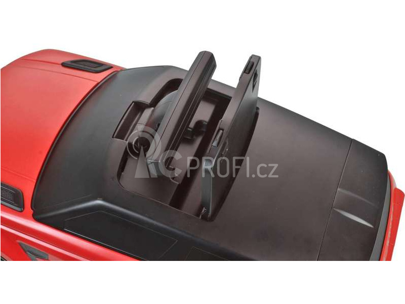 Volare - Dětské odrážedlo / kufr Range Rover Sport SVR červené