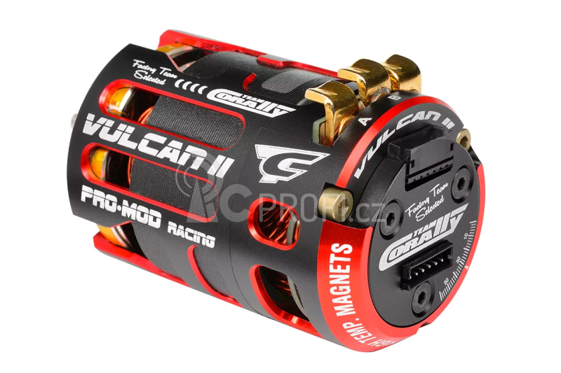 VULCAN 2 PRO Modified - 1/10 Competition motor - 10.5 závitů