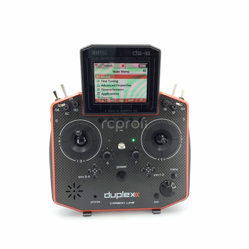 Vysílač Duplex DS-16 II.- Carbon Line RED Lak