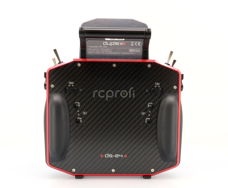 Vysílač Duplex DS-24II Carbon Line rubínová lakovaná