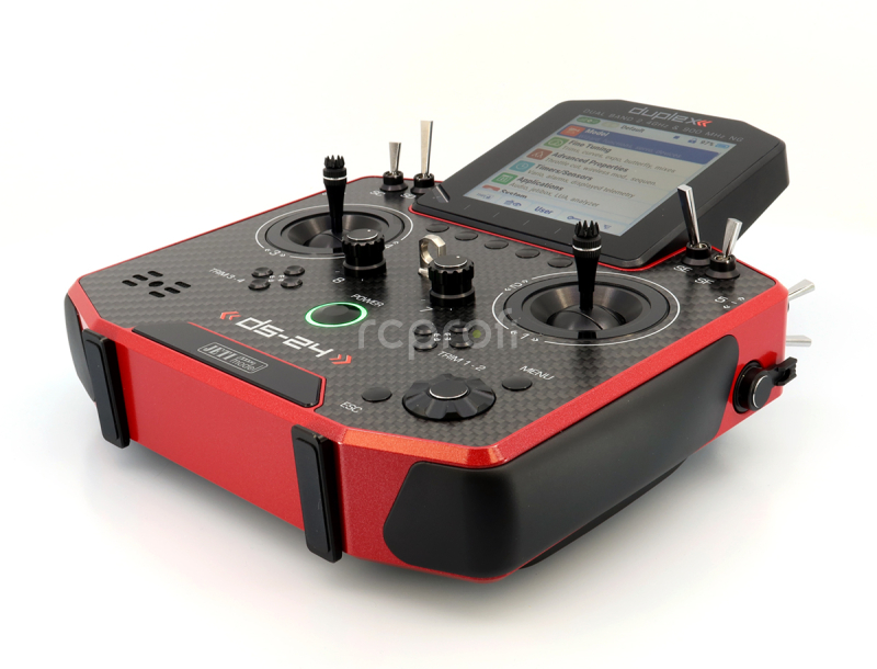 Vysílač Duplex DS-24II Carbon Line rubínová lakovaná