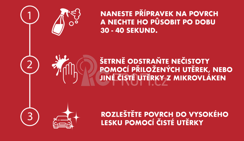 NANOPROTECH GNP Waterless & Wax 3v1 Automotive 750ml