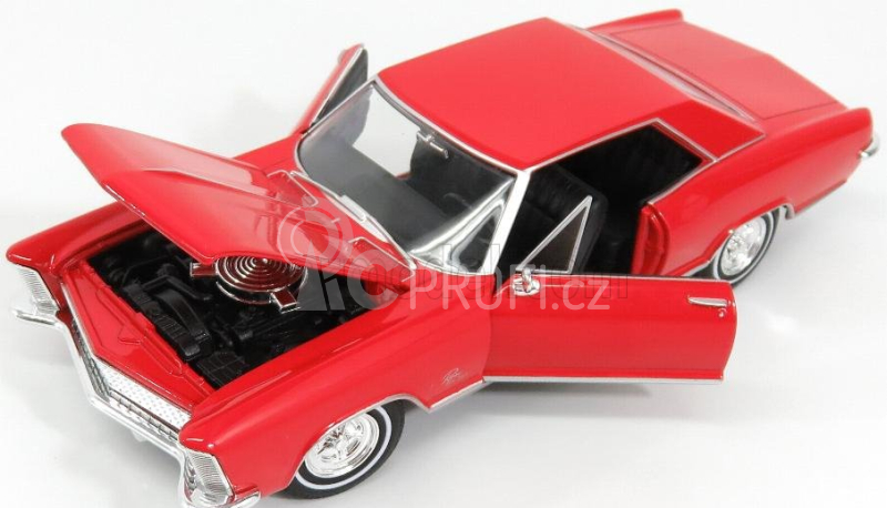 Welly Buick Riviera Gran Sport Coupe 1965 1:24 Red