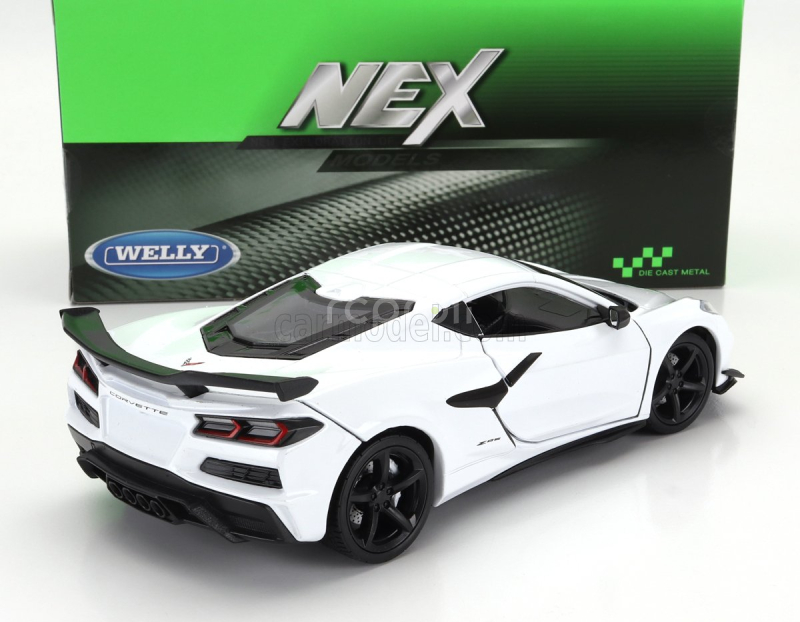 Welly Chevrolet Corvette Z06 2023 1:24 Bílá