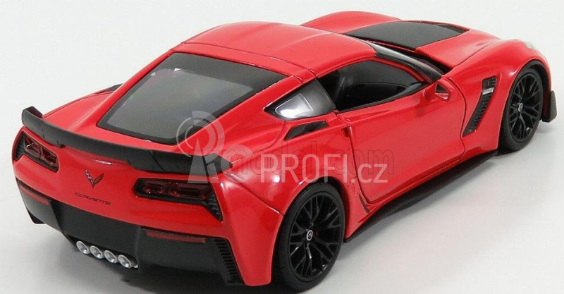Welly Chevrolet Corvette Z06 Coupe 2017 1:24 Red