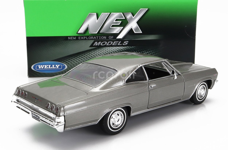Welly Chevrolet Impala Ss 396 Coupe 1965 1:24 Black