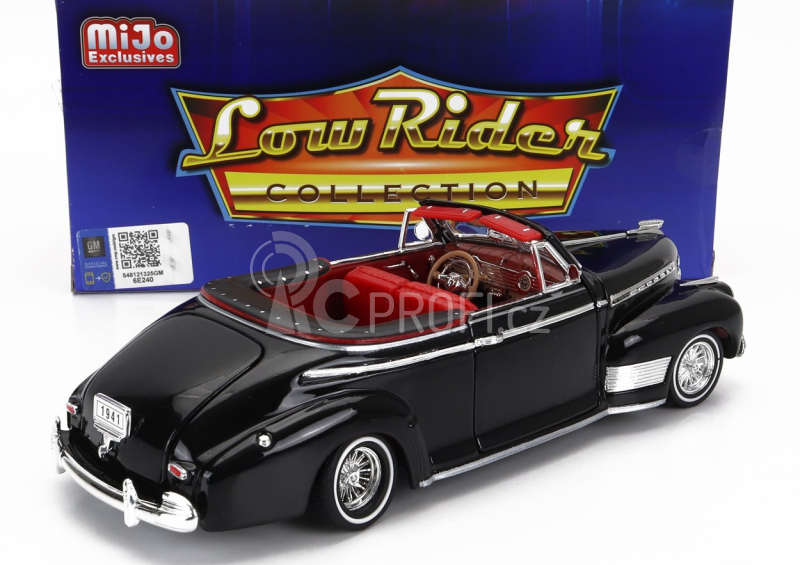 Welly Chevrolet Special De Luxe Cabriolet Open Low Rider 1941 1:24 Black