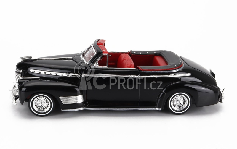 Welly Chevrolet Special De Luxe Cabriolet Open Low Rider 1941 1:24 Black