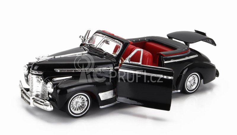 Welly Chevrolet Special De Luxe Cabriolet Open Low Rider 1941 1:24 Black