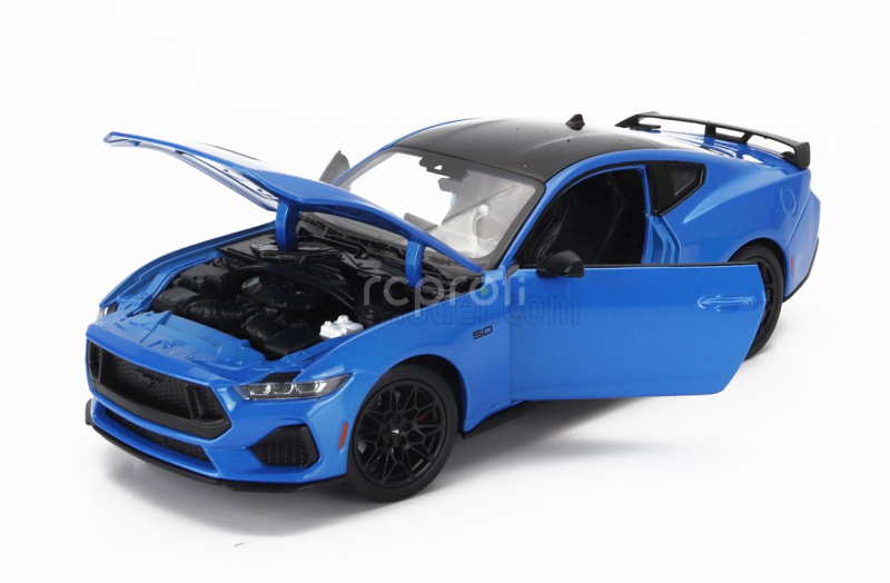 Welly Ford usa Mustang Coupe 2024 1:24 Blue