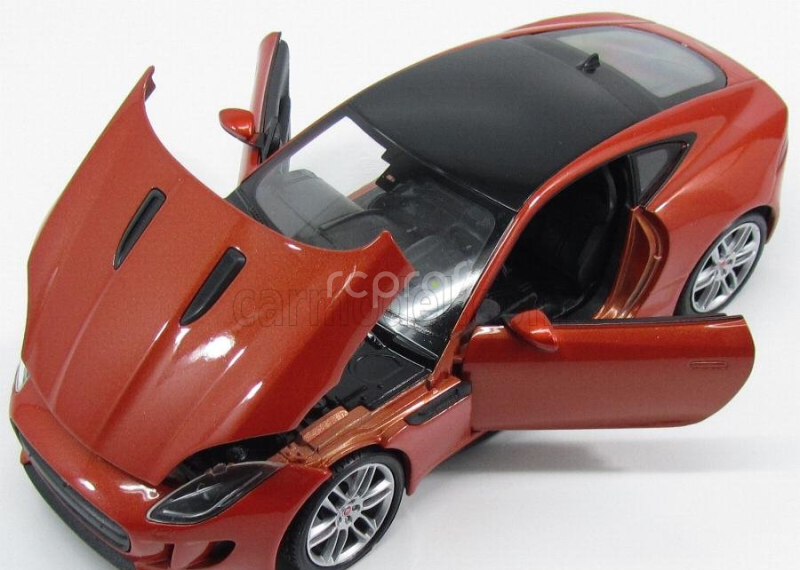 Welly Jaguar F-type Coupe R 2014 1:24 Měď