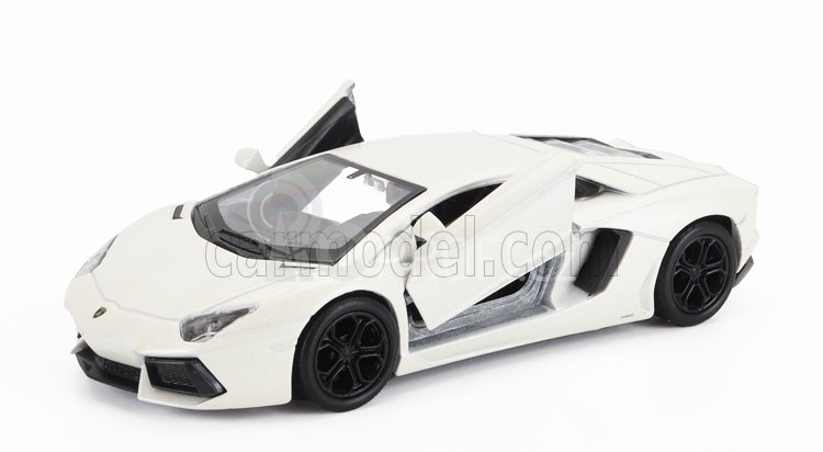 Welly Lamborghini Aventador Lp700-4 2011 1:34 Bílá Perla