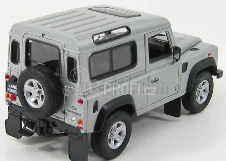 Welly Land rover Land Defender 90 1984 1:24 Silver