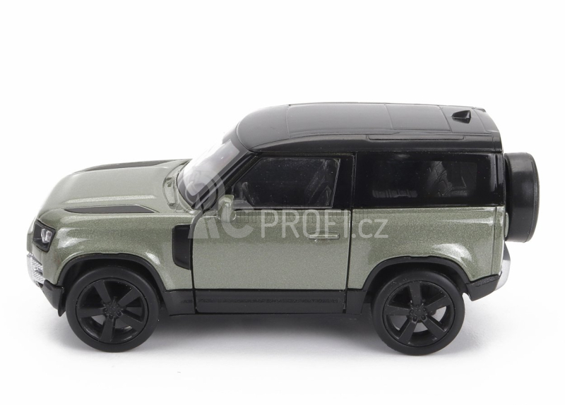Welly Land rover New Defender 110 2020 1:34 Zelená Černá
