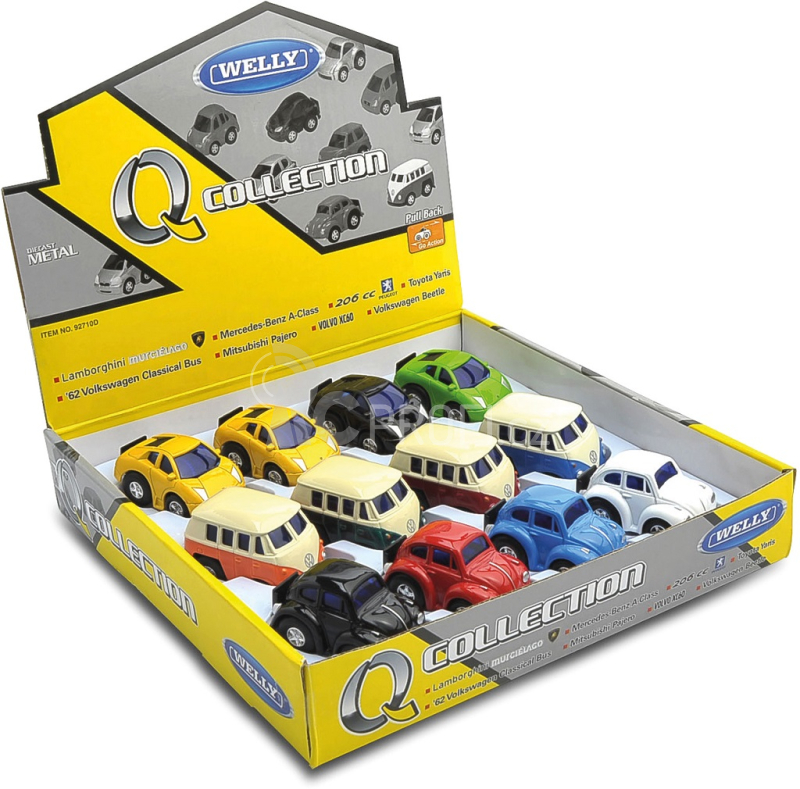Welly Modely automobilů Displej 12 ks