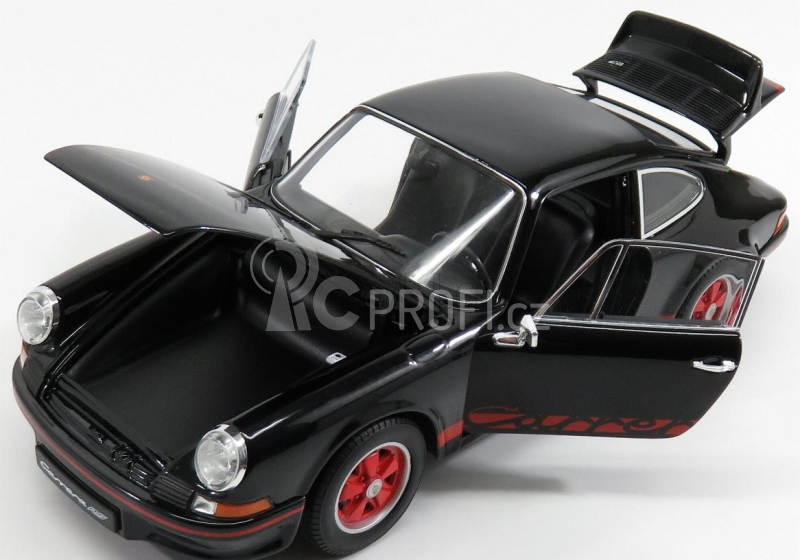 Welly Porsche 911 Carrera Rs 2.7 Coupe 1973 1:18 Černá Červená