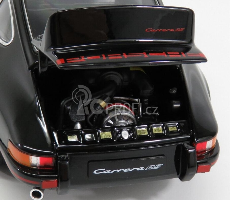 Welly Porsche 911 Carrera Rs 2.7 Coupe 1973 1:18 Černá Červená