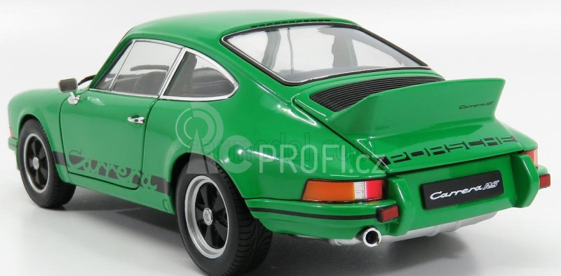 Welly Porsche 911 Carrera Rs 2.7 Coupe 1973 1:18 Zelená Černá