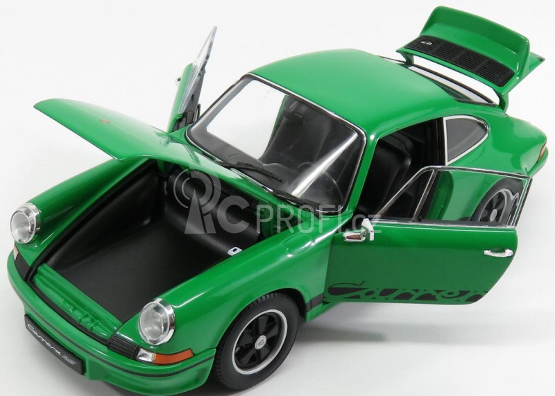 Welly Porsche 911 Carrera Rs 2.7 Coupe 1973 1:18 Zelená Černá