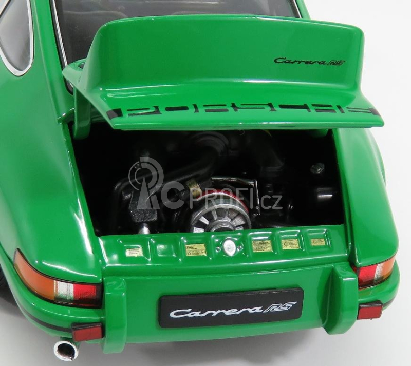 Welly Porsche 911 Carrera Rs 2.7 Coupe 1973 1:18 Zelená Černá
