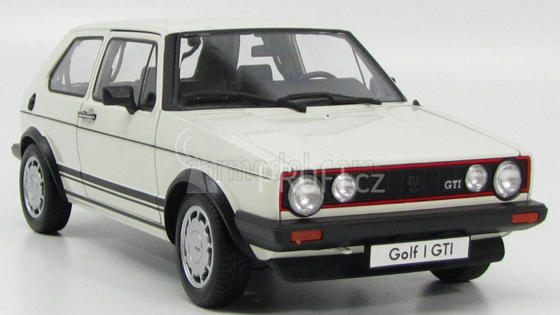 Welly Volkswagen Golf I Gti Pirelli 2-door 1983 1:18 Bílá