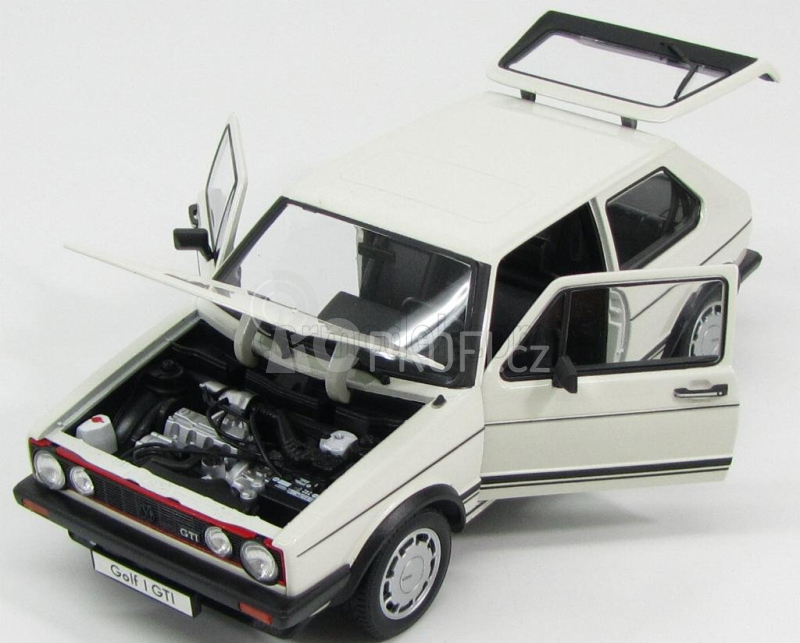 Welly Volkswagen Golf I Gti Pirelli 2-door 1983 1:18 Bílá