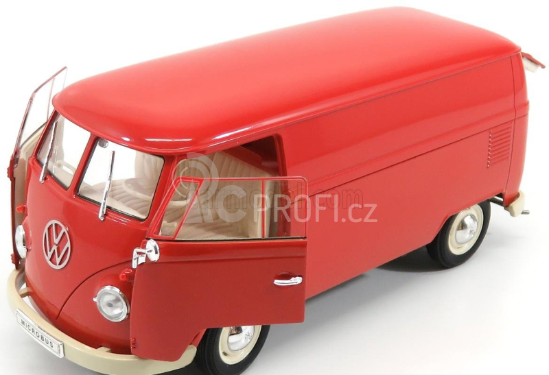 Welly Volkswagen T1 Van 1963 1:18 Red