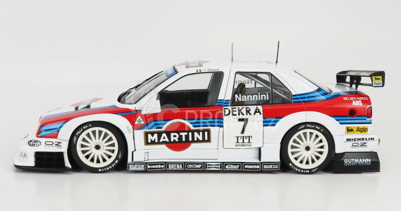 Werk83 Alfa romeo 155 V6 Ti Alfa Corse Martini Racing N 7 Dtm Itc 1995 Alessandro Nannini 1:18 Bílá