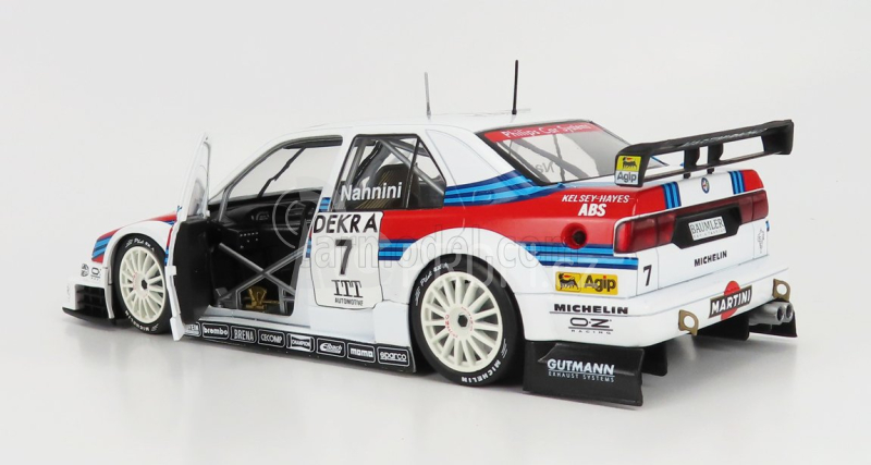 Werk83 Alfa romeo 155 V6 Ti Alfa Corse Martini Racing N 7 Dtm Itc 1995 Alessandro Nannini 1:18 Bílá