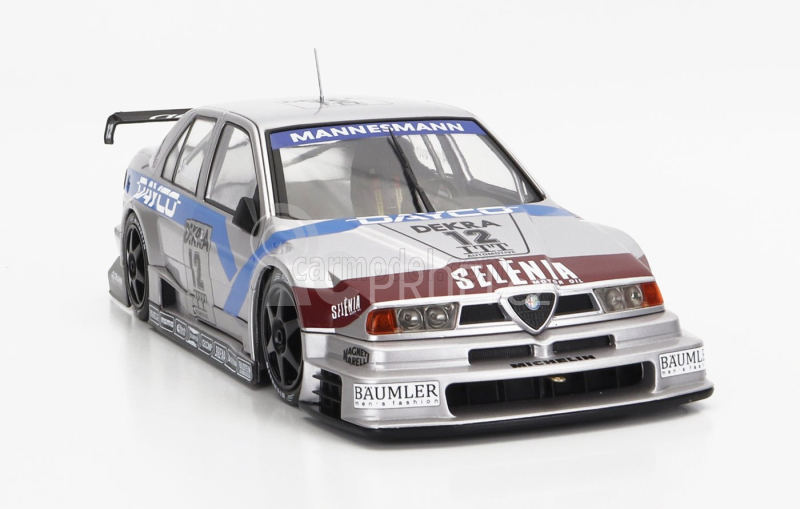 Werk83 Alfa romeo 155 V6 Ti Team Schubel Engineering Dayco N 12 Dtm Itc Season 1995 Michele Alboreto 1:18 Stříbrná Modrá Červená