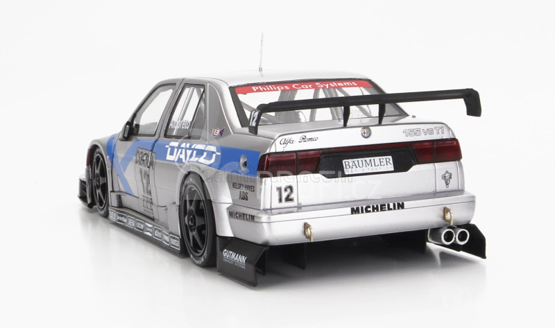 Werk83 Alfa romeo 155 V6 Ti Team Schubel Engineering Dayco N 12 Dtm Itc Season 1995 Michele Alboreto 1:18 Stříbrná Modrá Červená