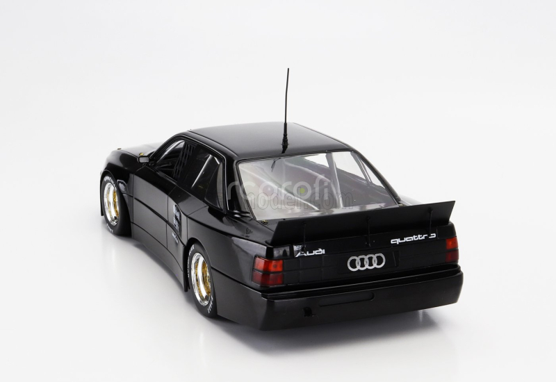 Werk83 Audi 200 Quattro Team Audi Sport N 0 Test Car Trans-am 1987 Hans Joachim Stuck - Walter Rohrl - Hurley Haywood 1:18 Matt Black