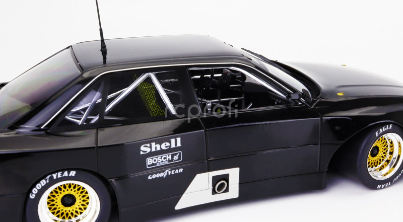Werk83 Audi 200 Quattro Team Audi Sport N 0 Test Car Trans-am 1987 Hans Joachim Stuck - Walter Rohrl - Hurley Haywood 1:18 Matt Black