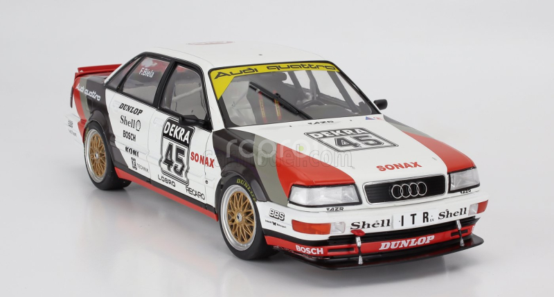 Werk83 Audi V8 Quattro Team Azr N 45 Champion Dtm Season 1991 Frank Biela 1:18 Bílá Červená Černá