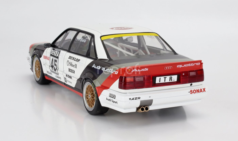 Werk83 Audi V8 Quattro Team Azr N 45 Champion Dtm Season 1991 Frank Biela 1:18 Bílá Červená Černá