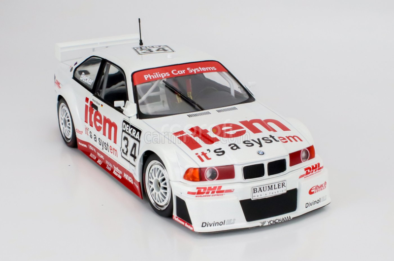 Werk83 BMW 3-series 325i Coupe (e36) Team Ws-dhl N 34 Dtm Season 1994 Harald Becker 1:18 Bílá Červená